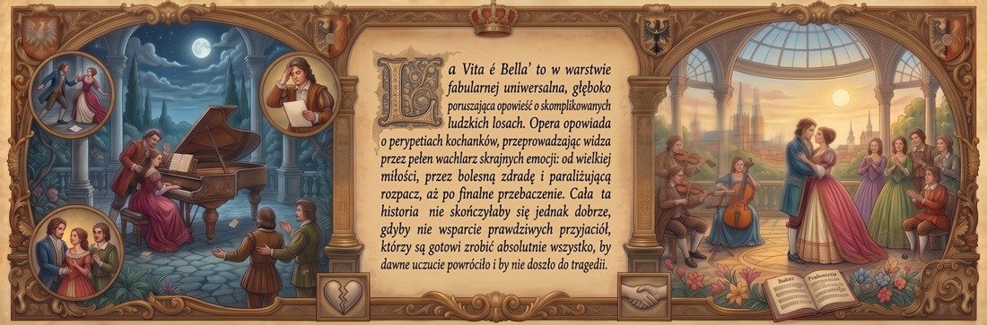 Libretto opery „La Vita é Bella” – opowieść o miłości i przebaczeniu