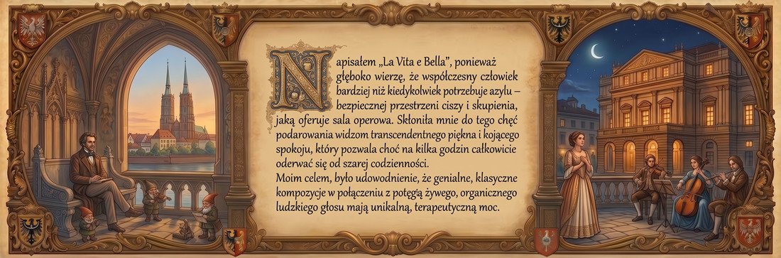 Sala operowa jako azyl – cytat kompozytora Wiesława Małuchy