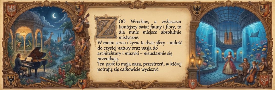 ZOO Wrocław i Afrykarium jako miejsce wyciszenia kompozytora